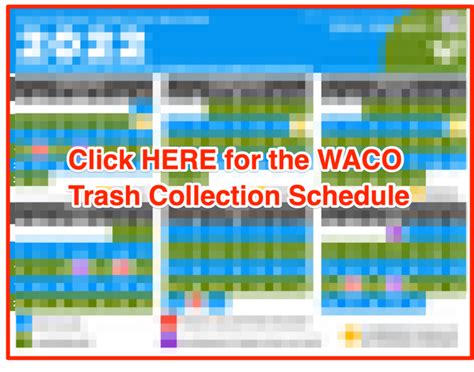 View Pickup and Holiday Schedule .